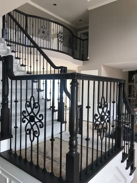 The Metal Balusters And Panels